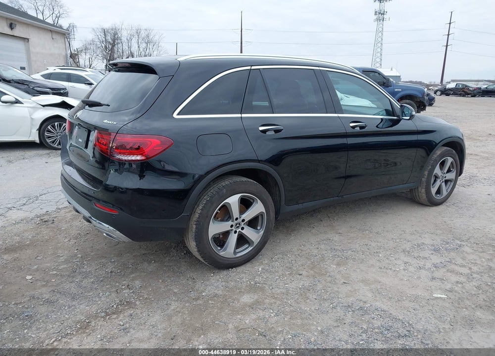 2022 MERCEDES-BENZ GLC 300 4MATIC SUV VIN: W1N0G8EB4NV396229