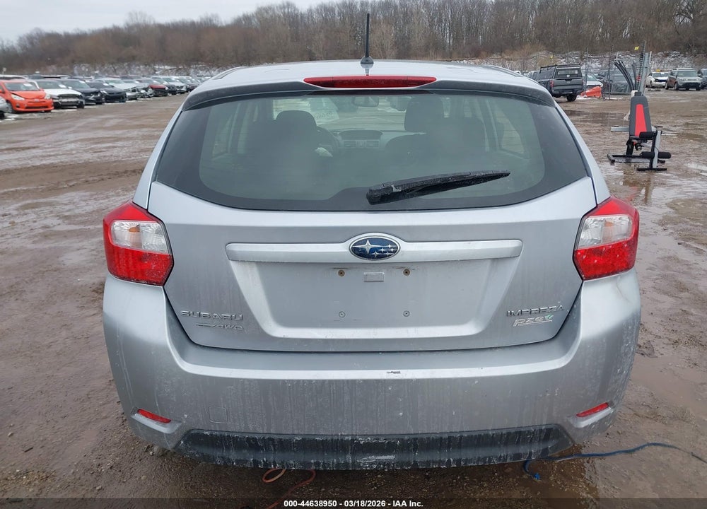 2012 SUBARU IMPREZA 2.0I PREMIUM VIN: JF1GPAC61CH246826