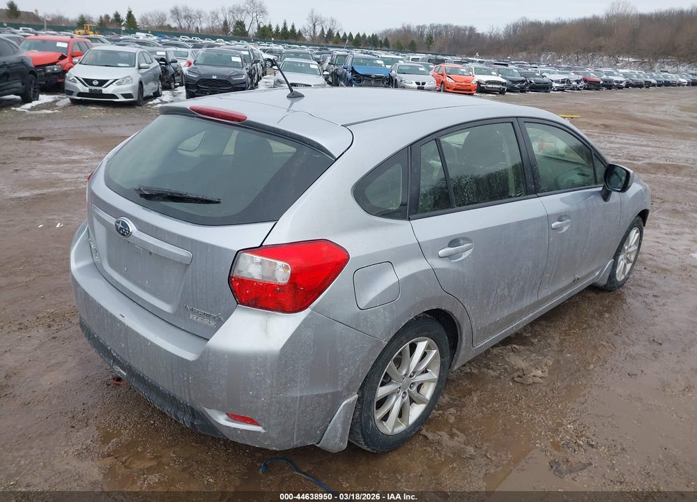 2012 SUBARU IMPREZA 2.0I PREMIUM VIN: JF1GPAC61CH246826