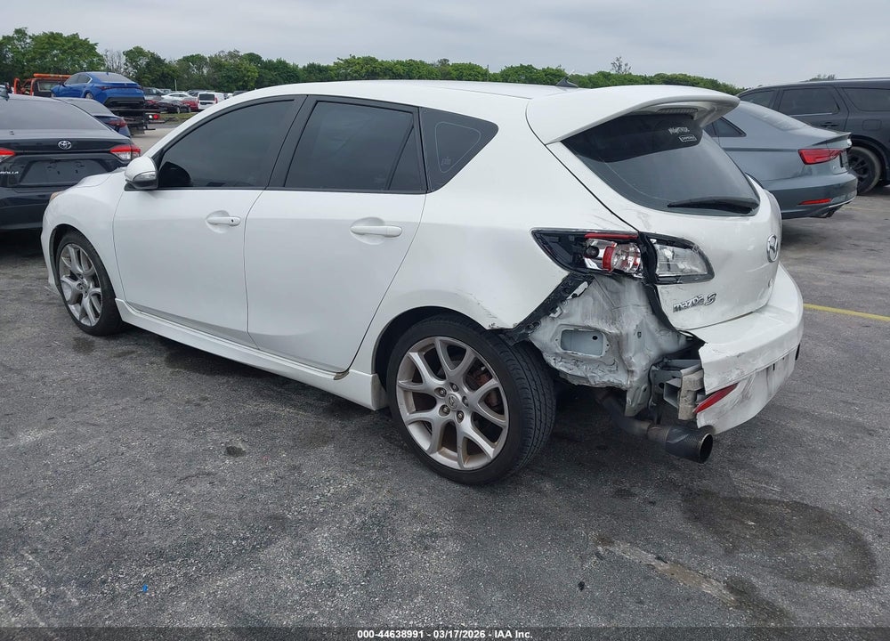 2012 MAZDA SPEED3 TOURING VIN: JM1BL1L35C1535738