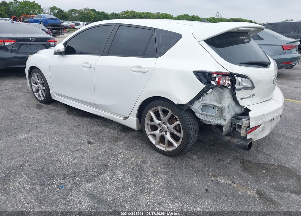 2012 MAZDA SPEED3 TOURING VIN: JM1BL1L35C1535738