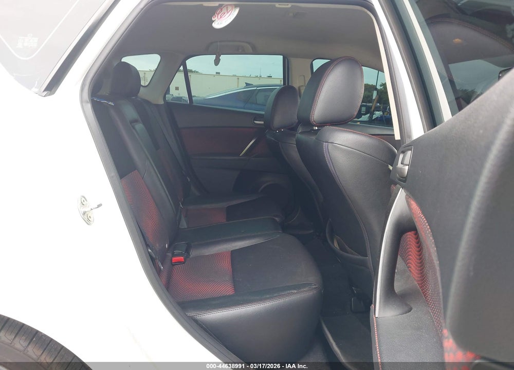 2012 MAZDA SPEED3 TOURING VIN: JM1BL1L35C1535738