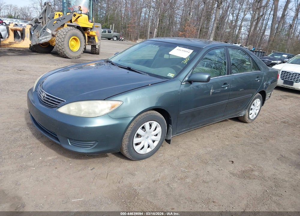 2005 TOYOTA CAMRY LE VIN: 4T1BE32KX5U034288