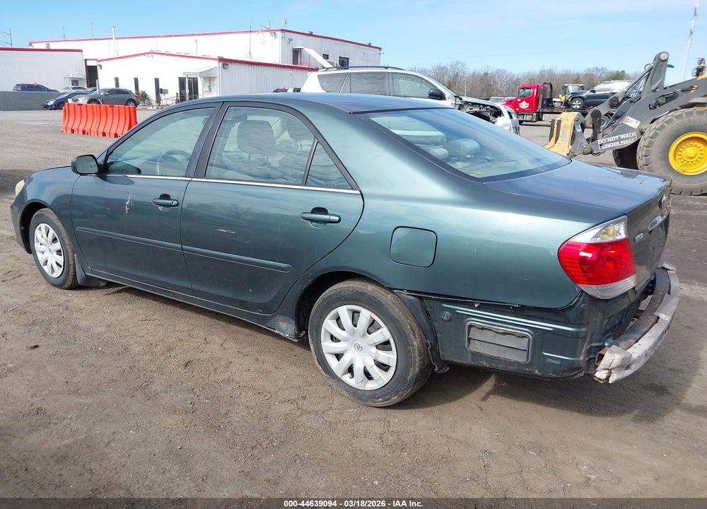 2005 TOYOTA CAMRY LE VIN: 4T1BE32KX5U034288