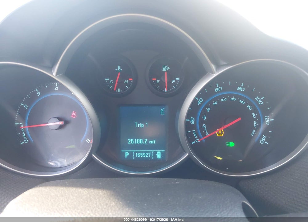 2011 CHEVROLET CRUZE 1LT VIN: 1G1PF5S91B7130197