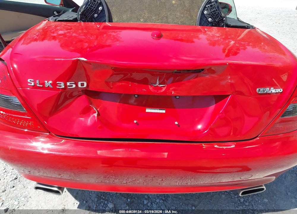 2010 MERCEDES-BENZ SLK 350 VIN: WDBWK5JA9AF233705