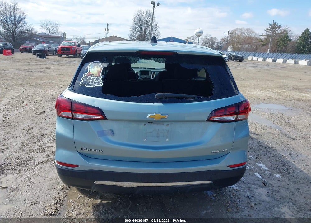 2022 CHEVROLET EQUINOX AWD LT VIN: 2GNAXUEV7N6124770