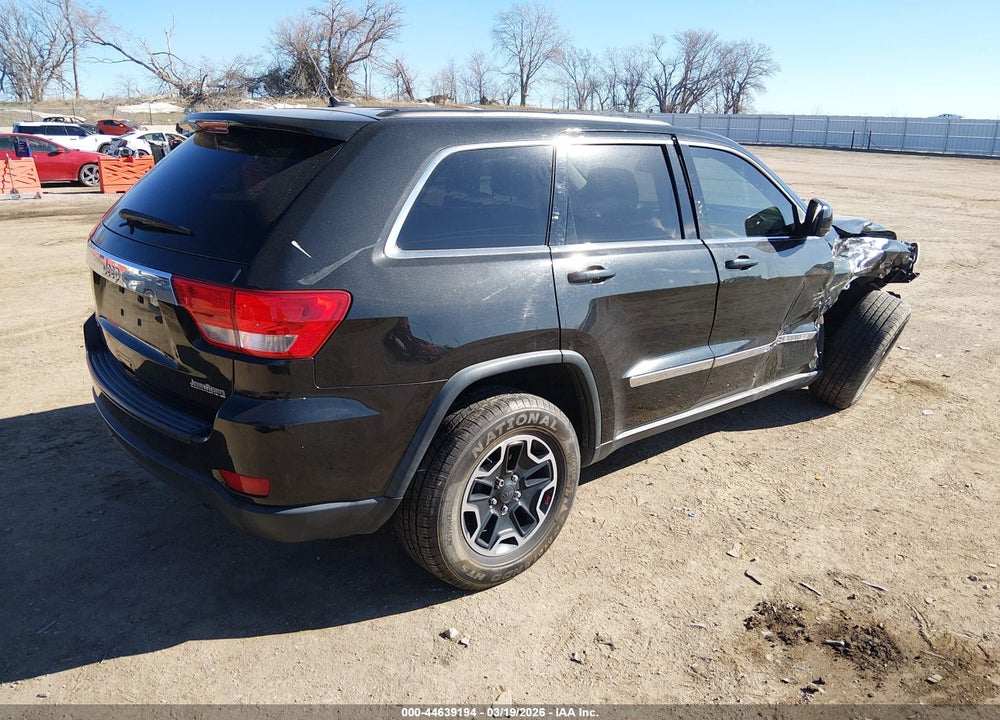 2012 JEEP GRAND CHEROKEE LAREDO VIN: 1C4RJFAG7CC303394