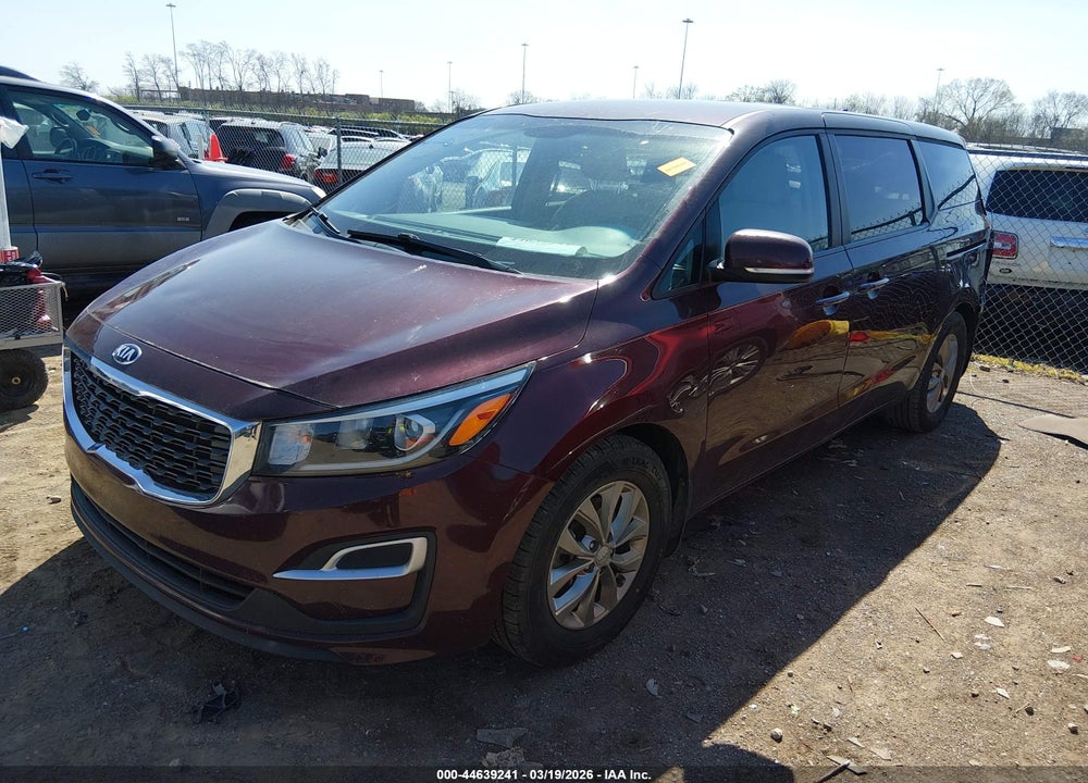 2019 KIA SEDONA LX VIN: KNDMB5C14K6533501