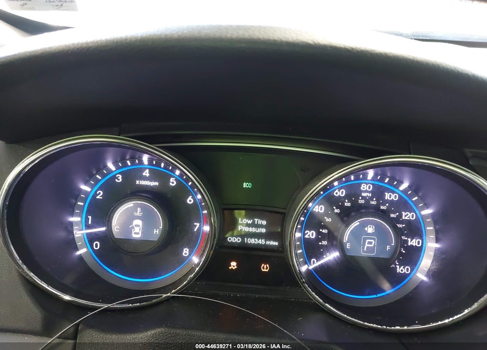 2013 HYUNDAI SONATA GLS VIN: 5NPEB4AC7DH686630