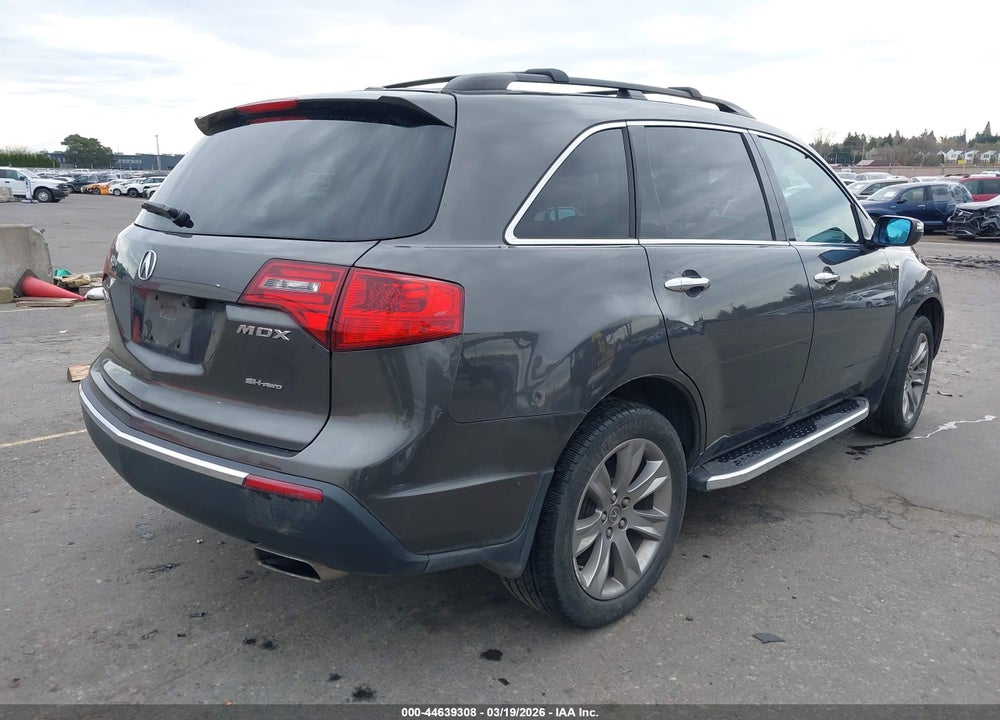 2012 ACURA MDX ADVANCE PACKAGE VIN: 2HNYD2H67CH502221