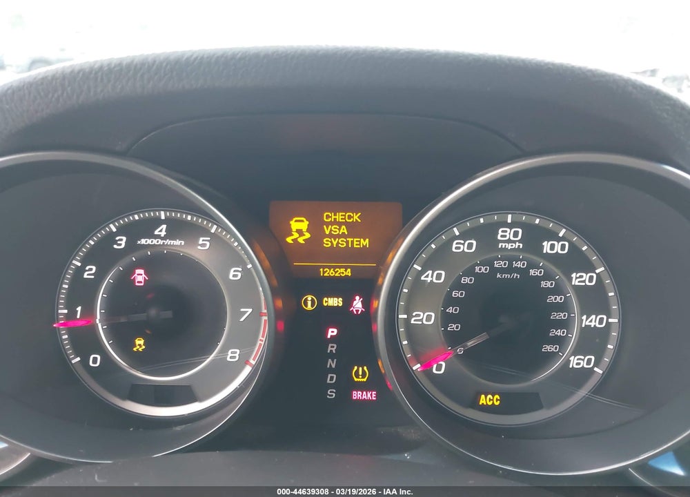 2012 ACURA MDX ADVANCE PACKAGE VIN: 2HNYD2H67CH502221