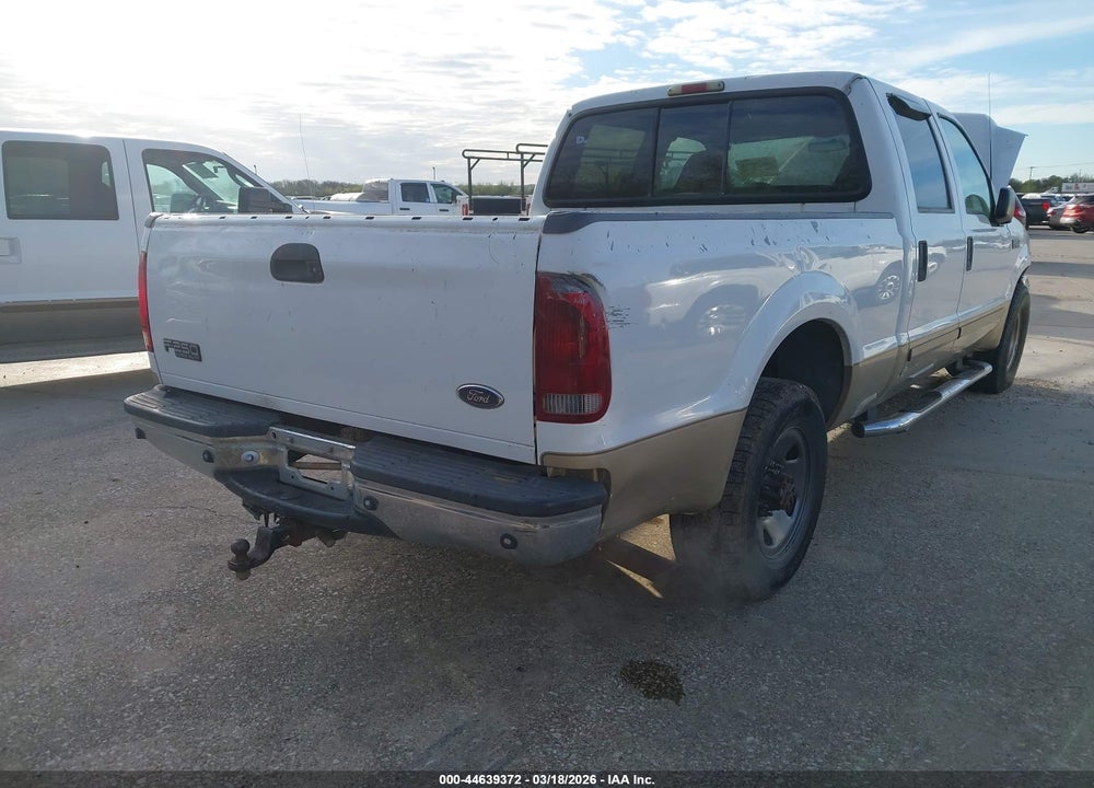 2001 FORD F-250 LARIAT/XL/XLT VIN: 1FTNW20L11EC34372