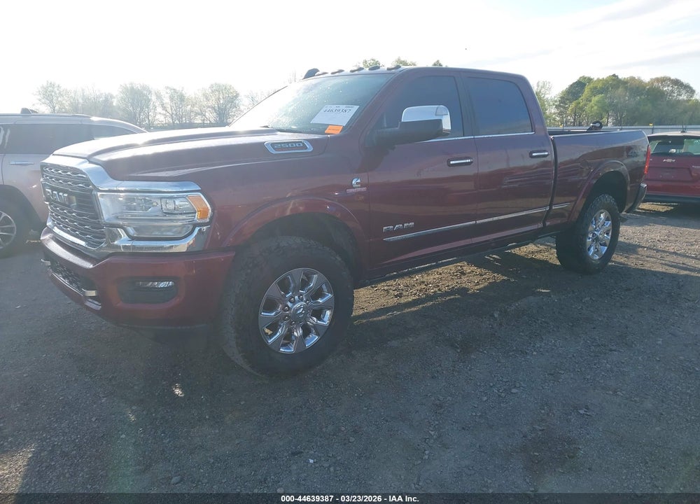2021 RAM 2500 LIMITED  4X4 6'4 BOX VIN: 3C6UR5SL2MG678074