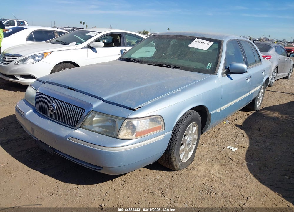 2003 MERCURY GRAND MARQUIS LS VIN: 2MEFM75W93X651992