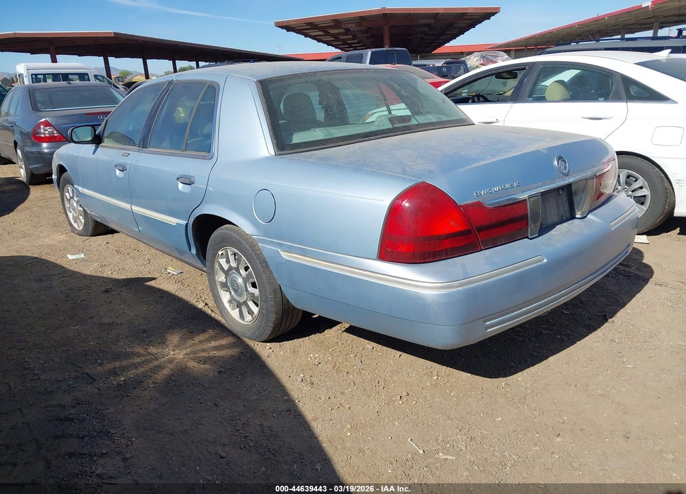 2003 MERCURY GRAND MARQUIS LS VIN: 2MEFM75W93X651992