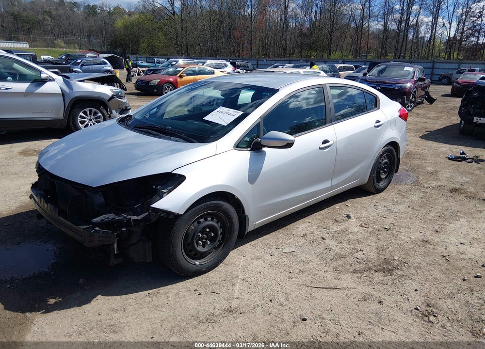 2016 KIA FORTE LX VIN: KNAFK4A62G5570736