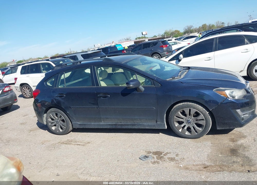 2015 SUBARU IMPREZA 2.0I SPORT PREMIUM VIN: JF1GPAU63FH245678