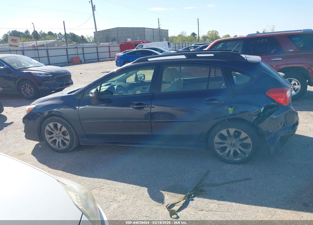 2015 SUBARU IMPREZA 2.0I SPORT PREMIUM VIN: JF1GPAU63FH245678