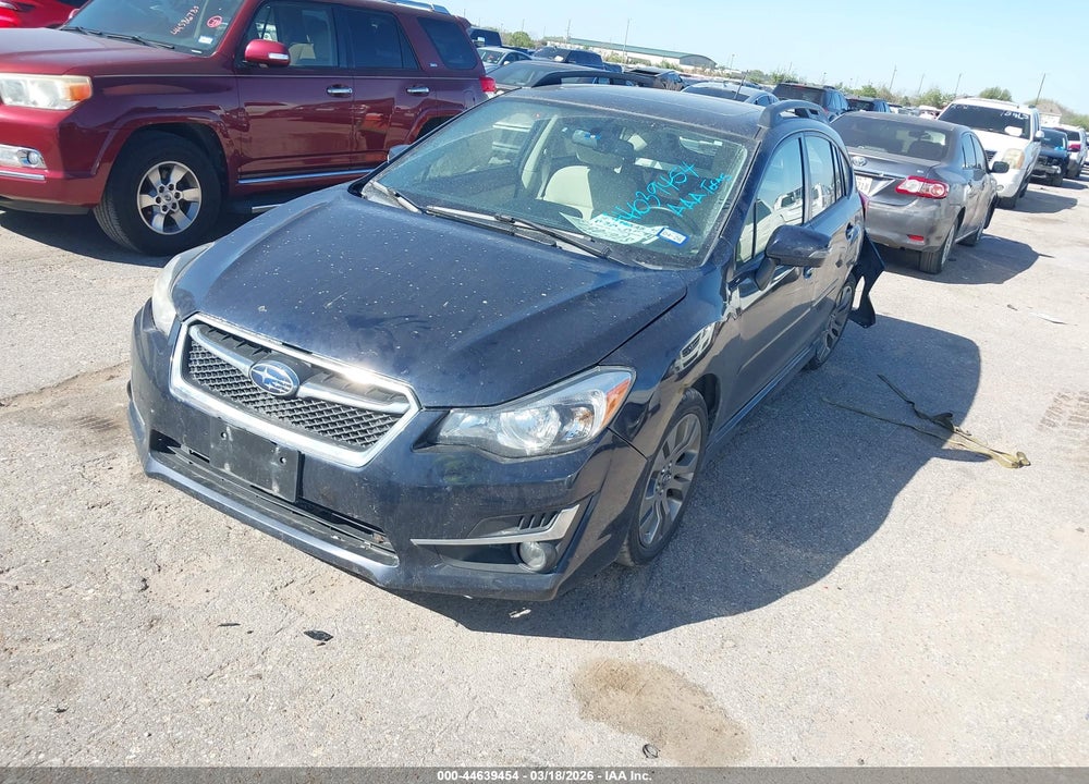 2015 SUBARU IMPREZA 2.0I SPORT PREMIUM VIN: JF1GPAU63FH245678