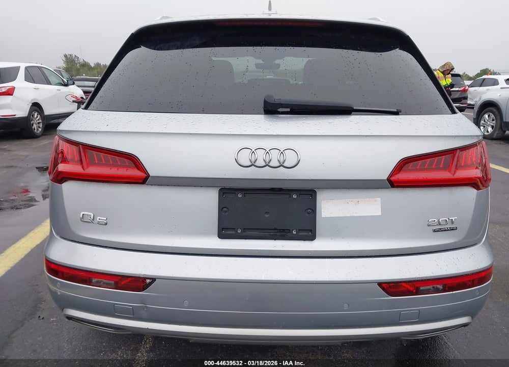 2018 AUDI Q5 2.0T PREMIUM/2.0T TECH PREMIUM VIN: WA1BNAFY5J2228928