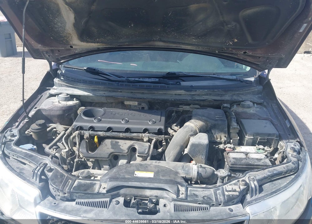 2010 KIA FORTE EX VIN: KNAFU4A2XA5850015