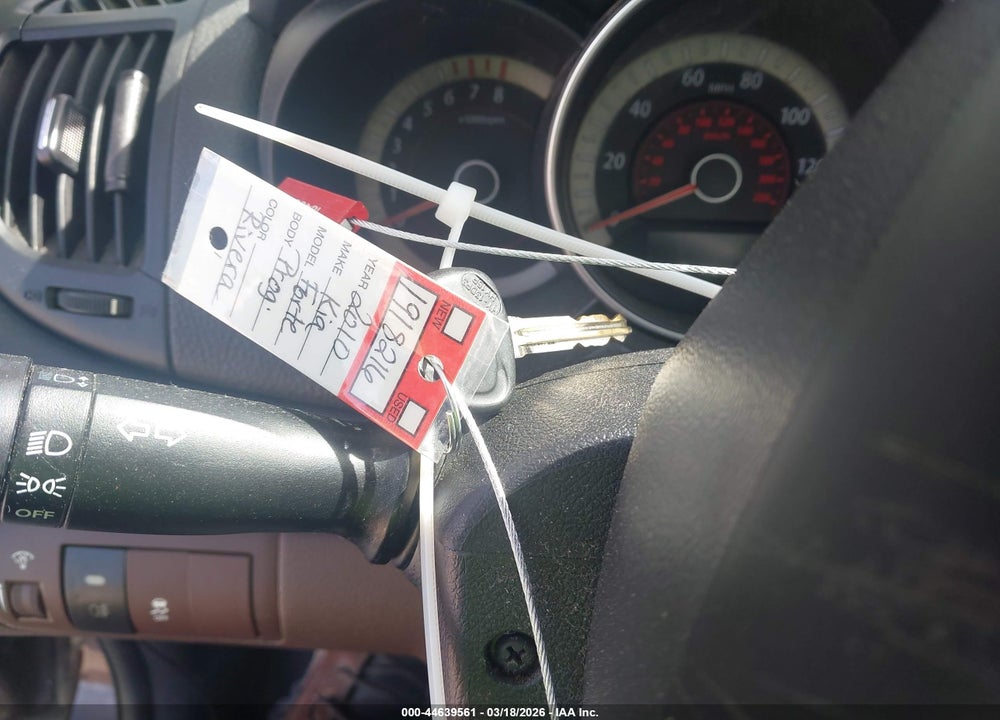 2010 KIA FORTE EX VIN: KNAFU4A2XA5850015