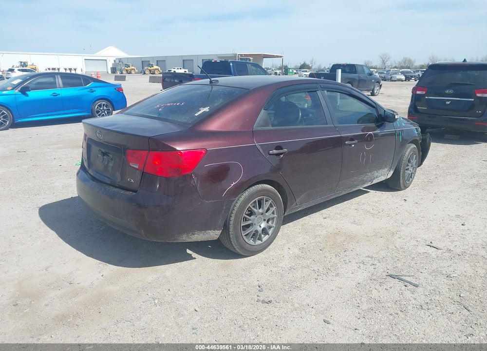 2010 KIA FORTE EX VIN: KNAFU4A2XA5850015