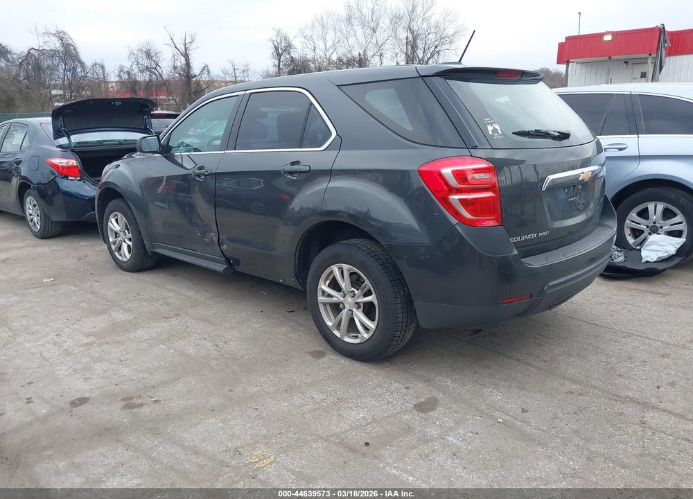 2017 CHEVROLET EQUINOX LS VIN: 2GNFLEEK4H6263546