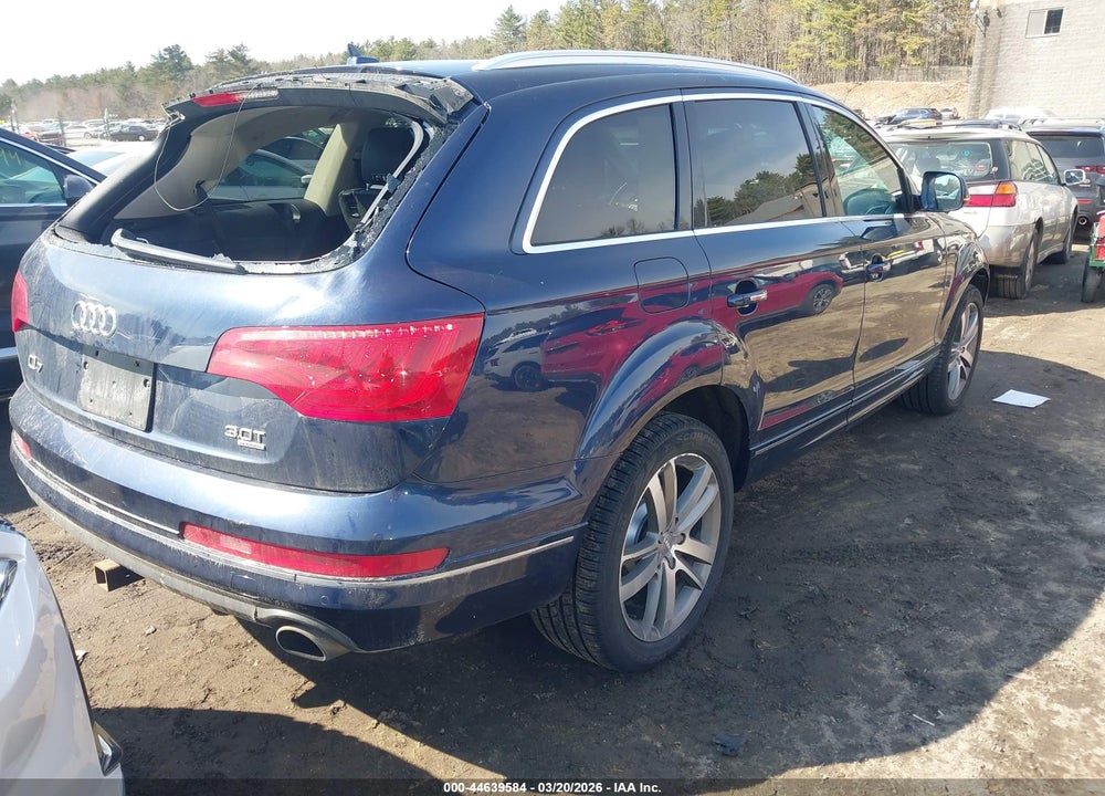 2015 AUDI Q7 3.0T PREMIUM VIN: WA1LGAFE0FD001419
