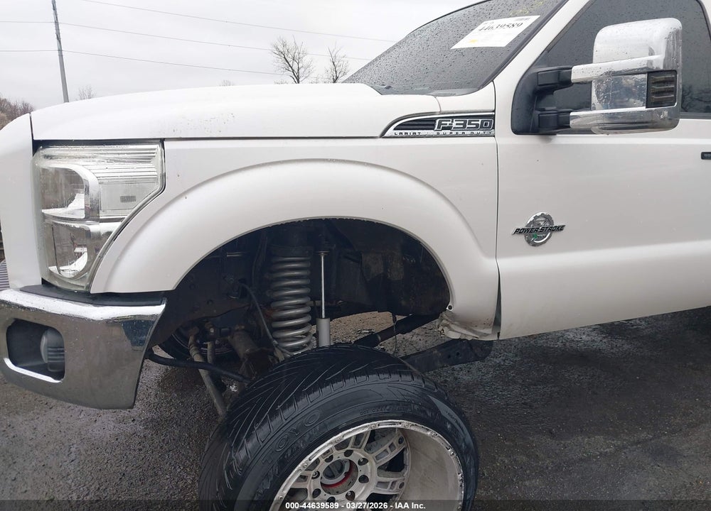 2015 FORD F-350 LARIAT VIN: 1FT8W3BT4FEC95626