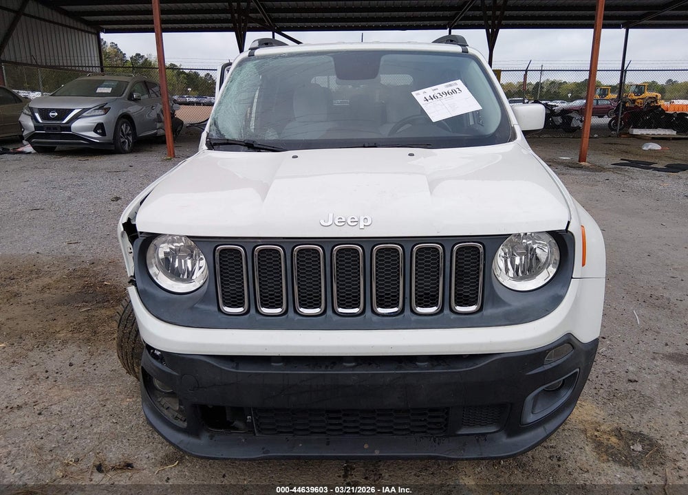 2015 JEEP RENEGADE LATITUDE VIN: ZACCJABT7FPB39228