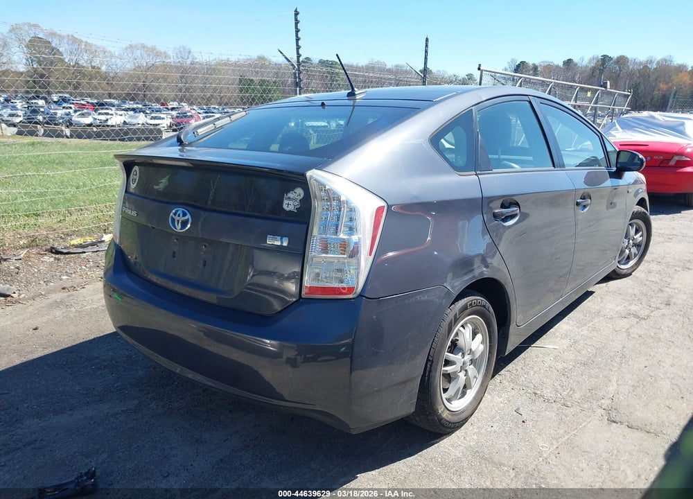 2010 TOYOTA PRIUS IV VIN: JTDKN3DU2A1114442