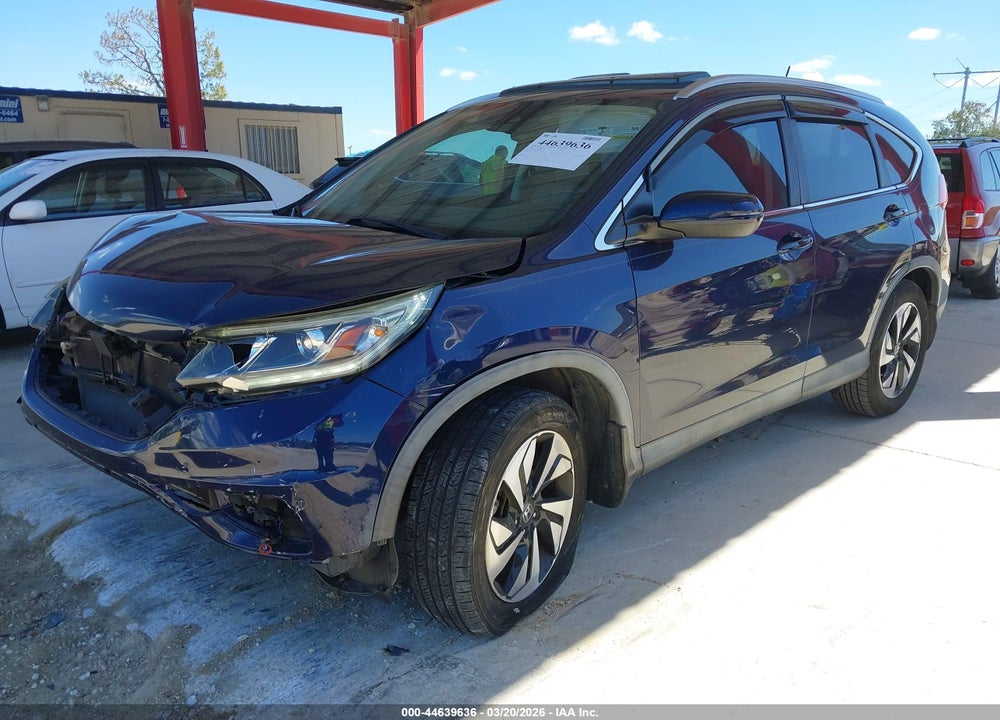 2016 HONDA CR-V TOURING VIN: 5J6RM3H96GL005674