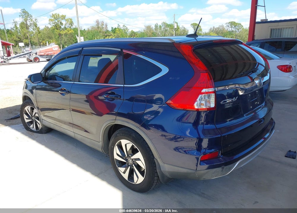 2016 HONDA CR-V TOURING VIN: 5J6RM3H96GL005674