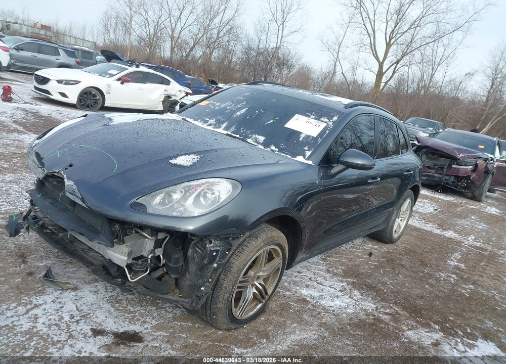 2017 PORSCHE MACAN VIN: WP1AA2A57HLB06400