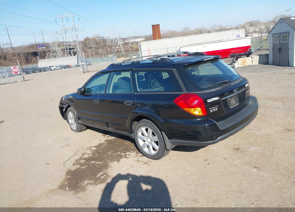 2007 SUBARU OUTBACK 2.5I VIN: 4S4BP61C277332275
