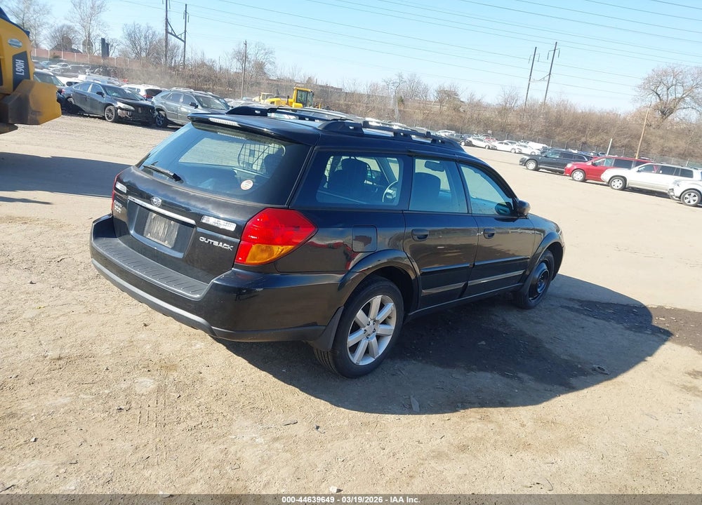 2007 SUBARU OUTBACK 2.5I VIN: 4S4BP61C277332275