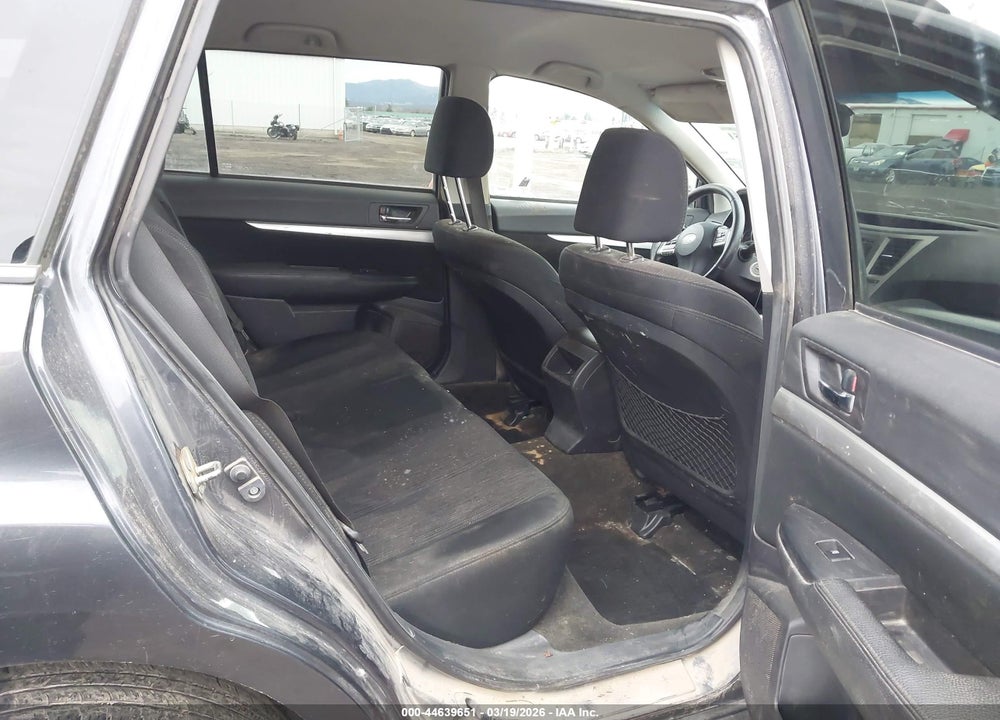 2013 SUBARU OUTBACK 2.5I PREMIUM VIN: 4S4BRCCC1D1205585