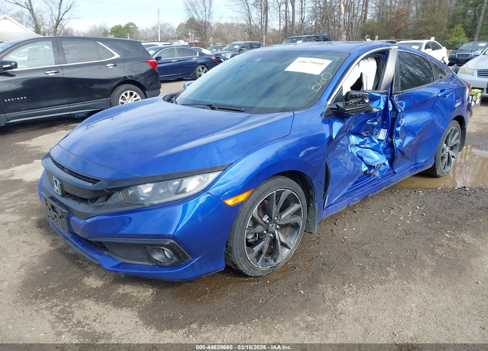 2020 HONDA CIVIC SPORT VIN: 2HGFC2F88LH593487
