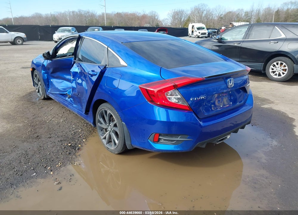 2020 HONDA CIVIC SPORT VIN: 2HGFC2F88LH593487