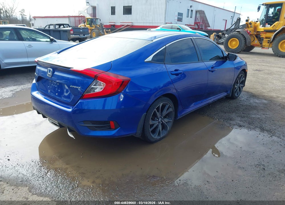 2020 HONDA CIVIC SPORT VIN: 2HGFC2F88LH593487