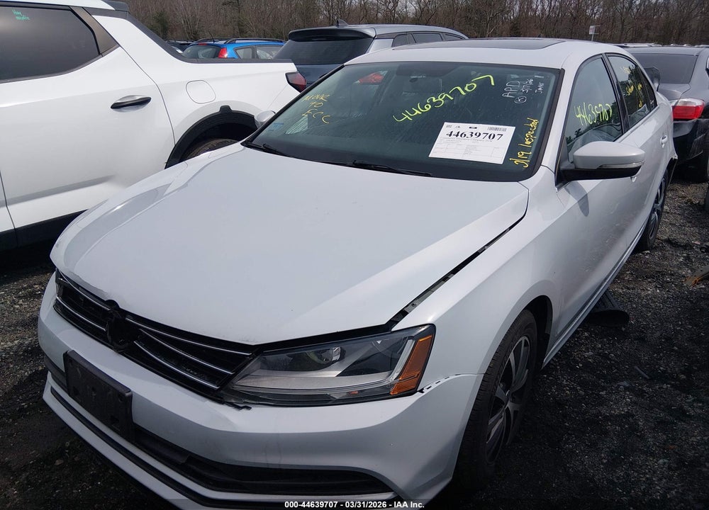 2017 VOLKSWAGEN JETTA 1.4T SE VIN: 3VWDB7AJXHM393474