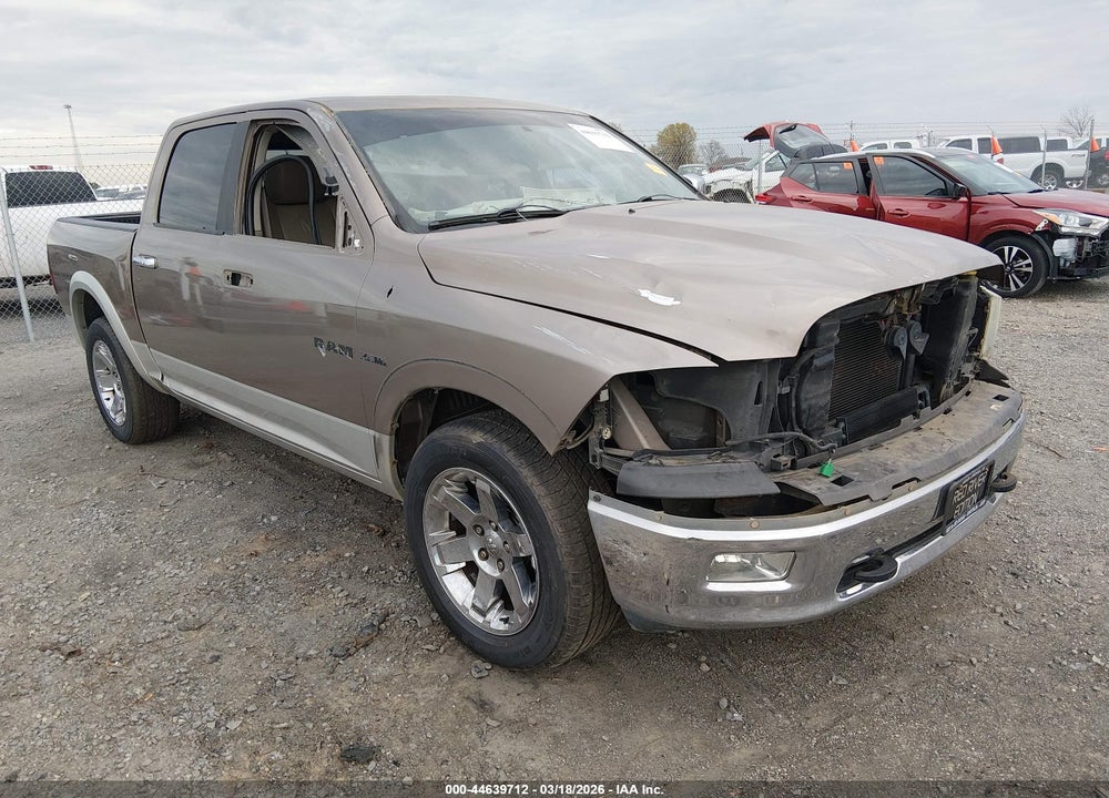 2010 DODGE RAM 1500 LARAMIE VIN: 1D7RV1CT6AS125147