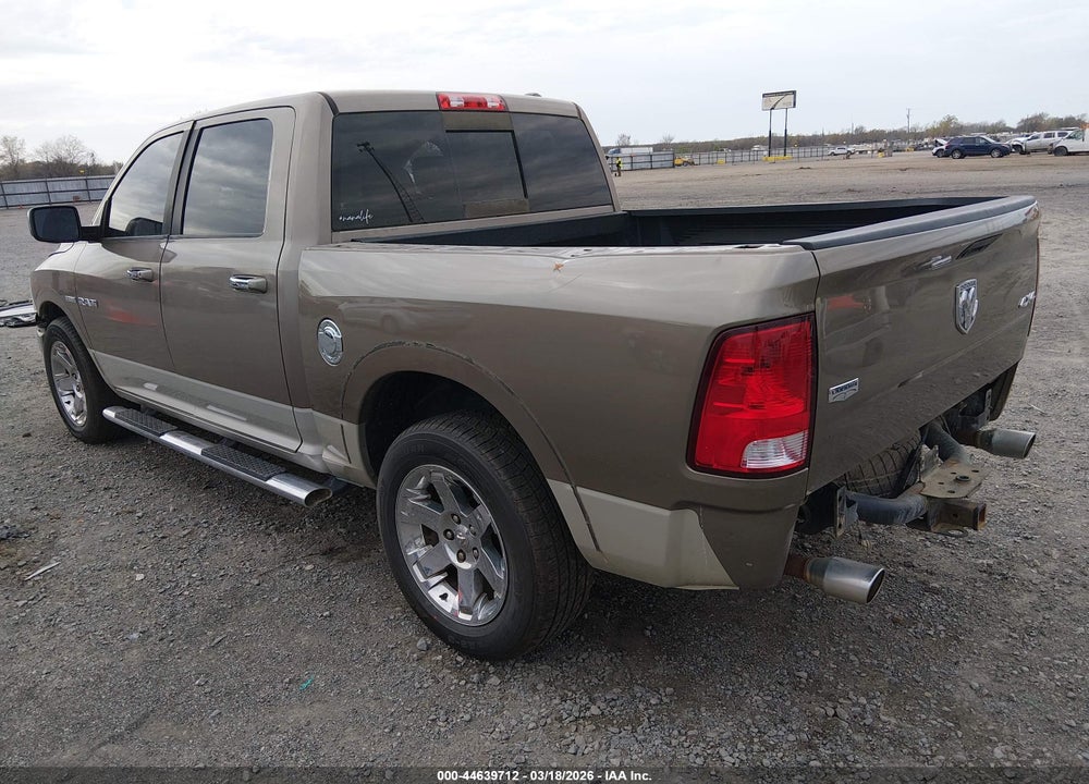 2010 DODGE RAM 1500 LARAMIE VIN: 1D7RV1CT6AS125147
