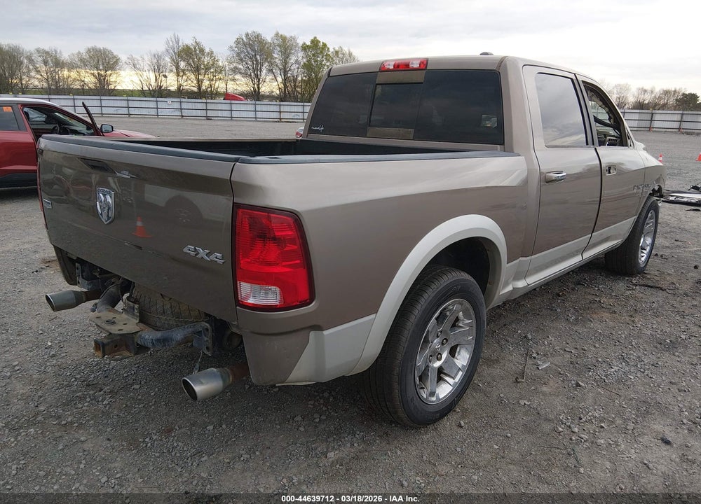 2010 DODGE RAM 1500 LARAMIE VIN: 1D7RV1CT6AS125147