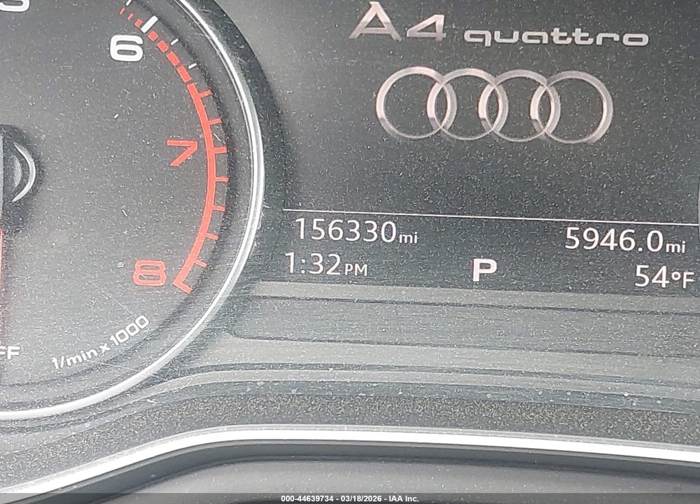 2017 AUDI A4 2.0T PREMIUM VIN: WAUANAF42HN032420