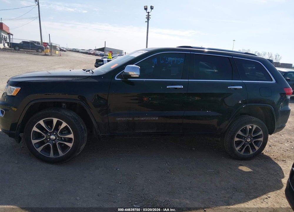 2018 JEEP GRAND CHEROKEE OVERLAND 4X4 VIN: 1C4RJFCG4JC333723