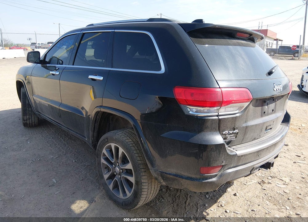 2018 JEEP GRAND CHEROKEE OVERLAND 4X4 VIN: 1C4RJFCG4JC333723