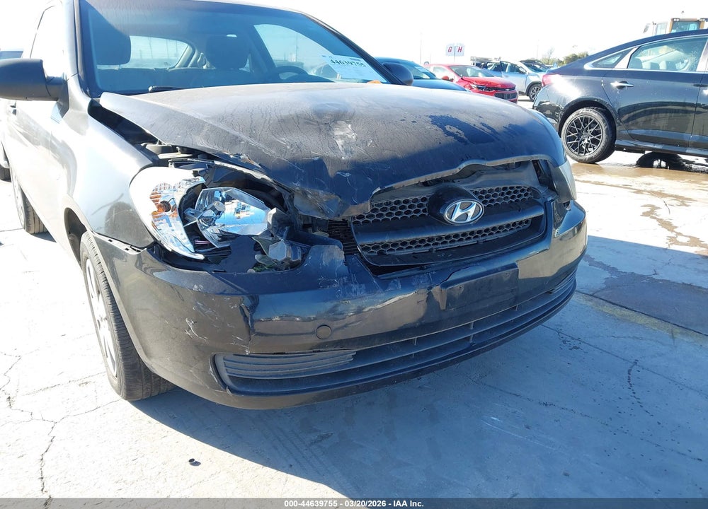 2007 HYUNDAI ACCENT GS VIN: KMHCM36C67U016240